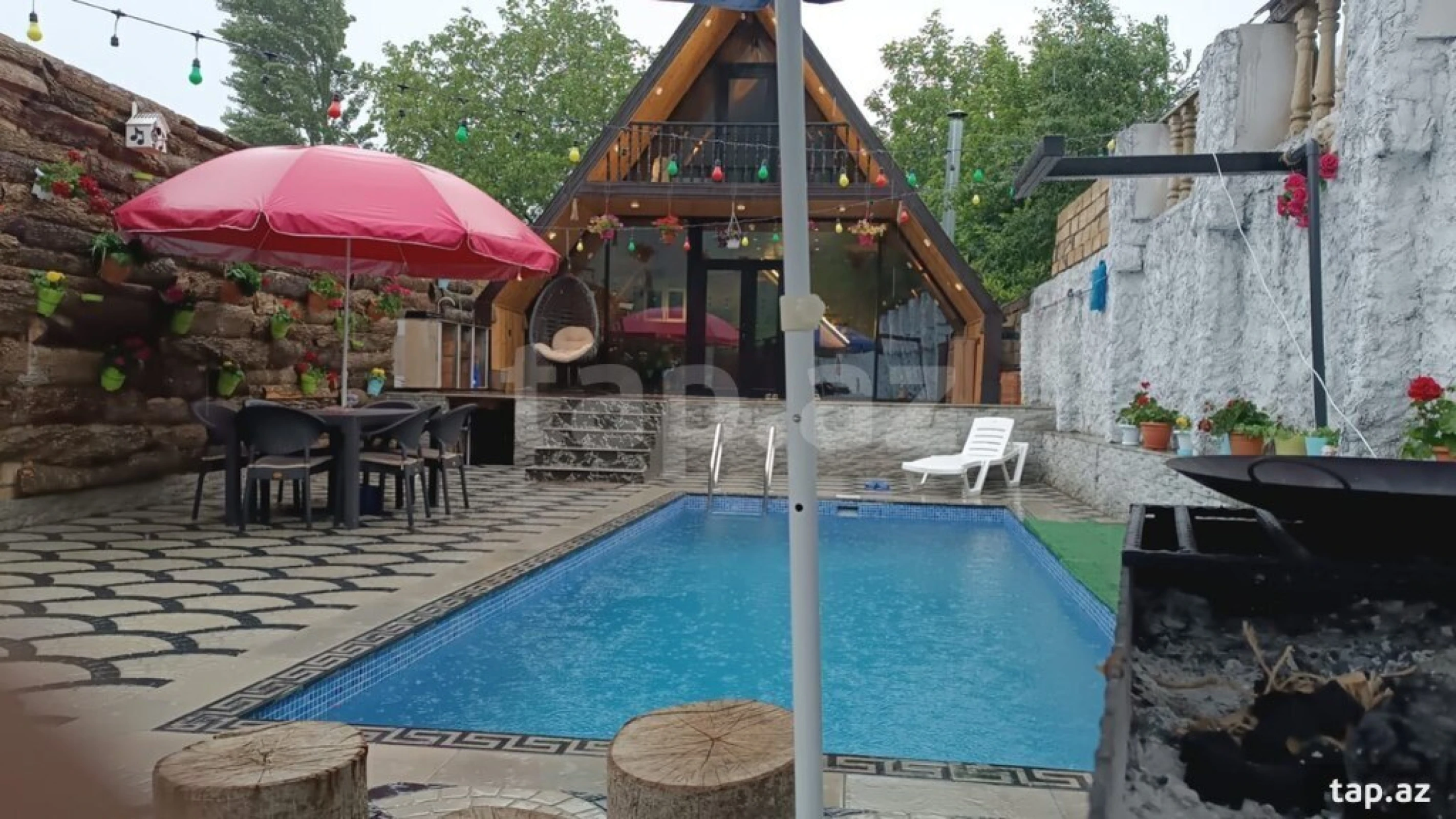 Kirayə verilir 3 otaqlı həyət evi