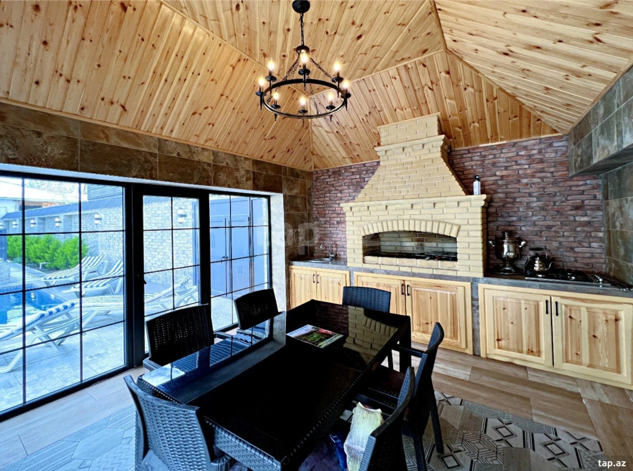 Kirayə verilir 6 otaqlı həyət evi