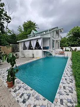 Kirayə verilir 5 otaqlı həyət evi 188 m² — Qəbələ 5 otaq 188.00 m²