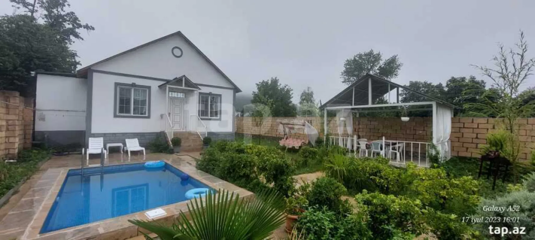 Kirayə verilir 2 otaqlı həyət evi