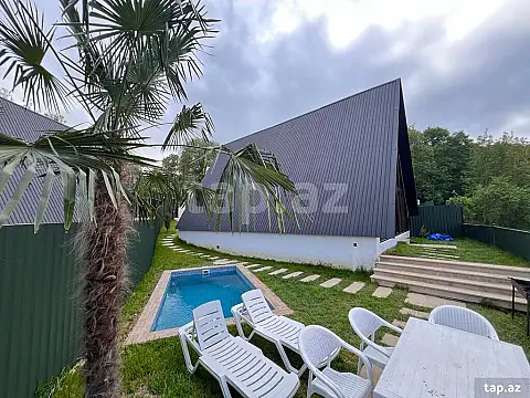 Kirayə verilir 4 otaqlı həyət evi 110 m² — Quba 4 otaq 110.00 m²