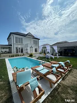 Kirayə verilir 4 otaqlı həyət evi 230 m² — Bakı, Buzovna 4 otaq 230.00 m²