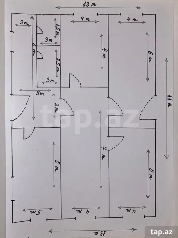 Satılır 6 otaqlı həyət evi 300 m²