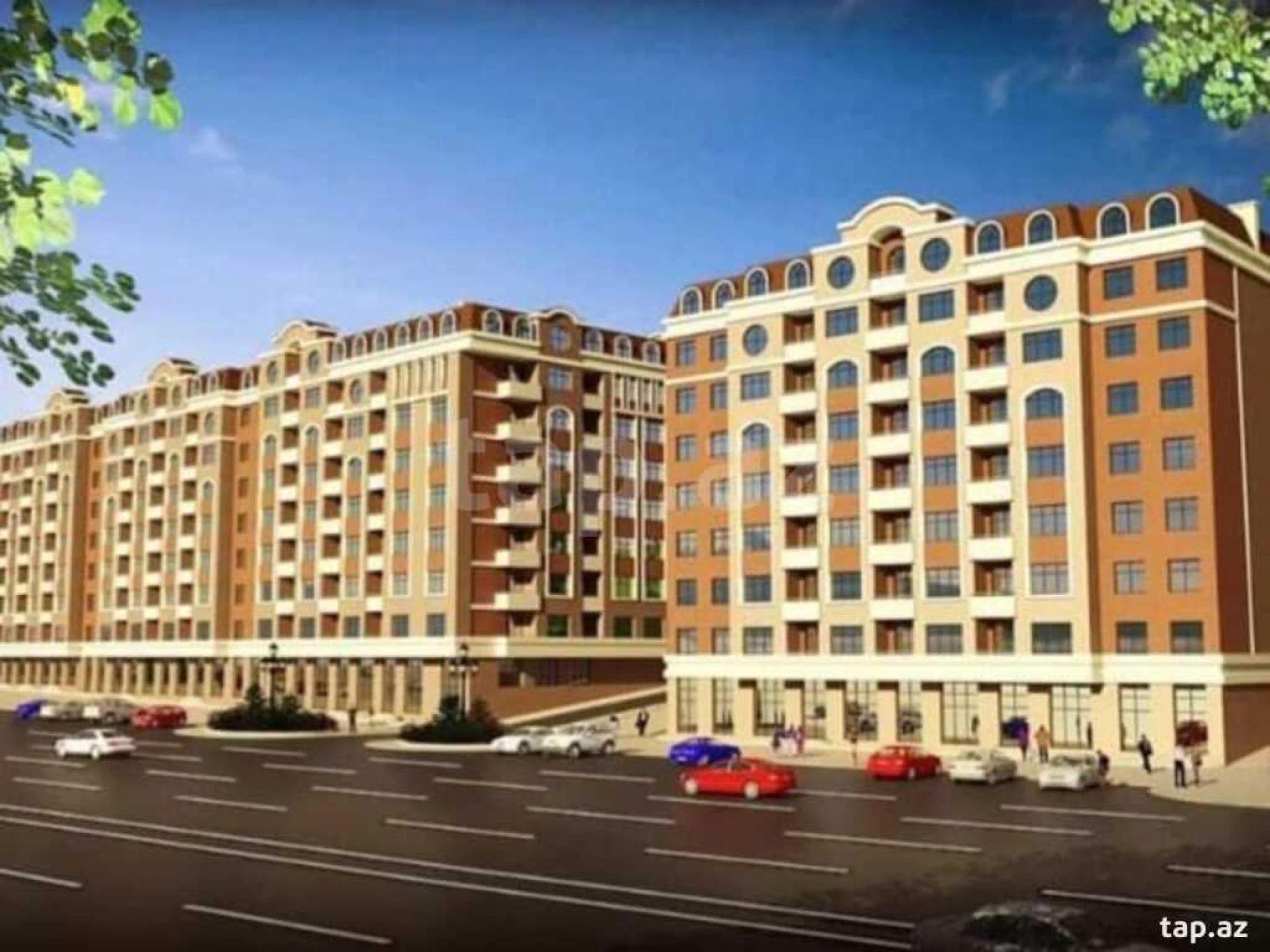 Satılır 3 otaqlı yeni tikili 74 m²