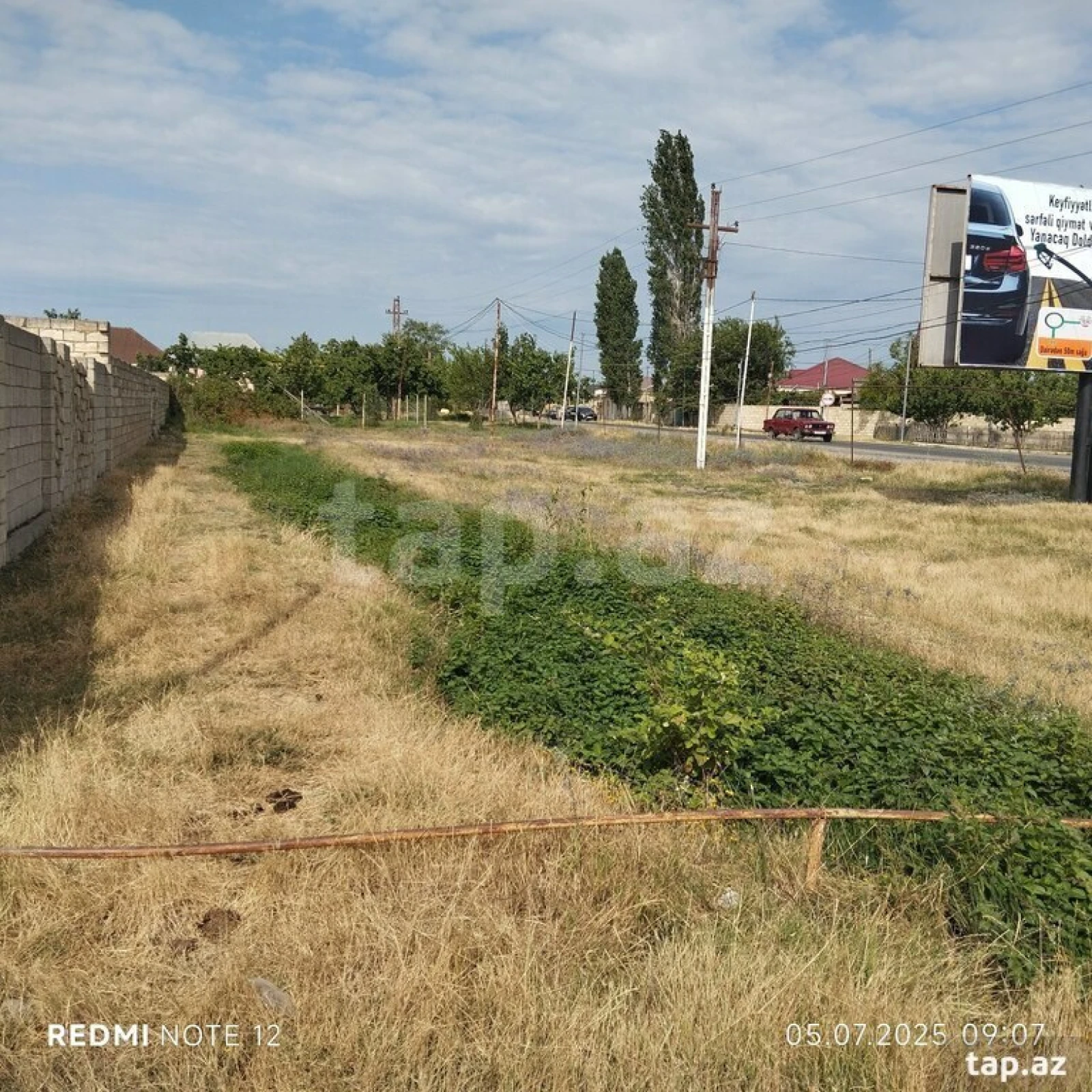 Satılır torpaq sahəsi