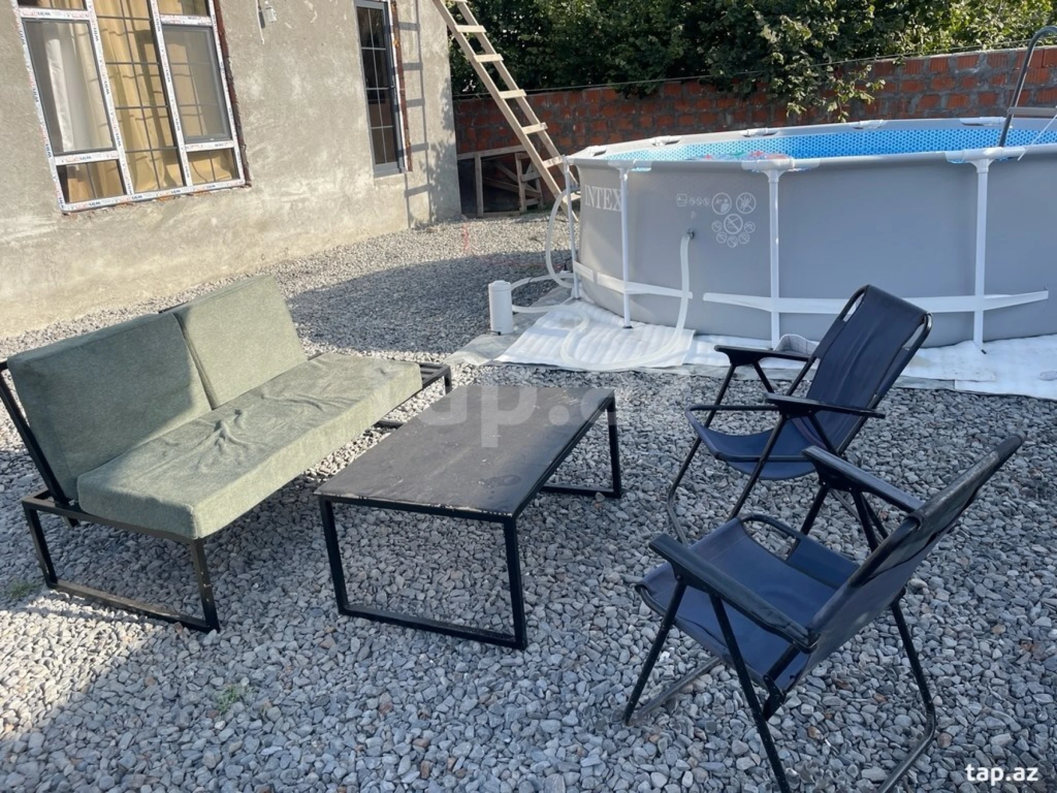 Kirayə verilir 3 otaqlı həyət evi