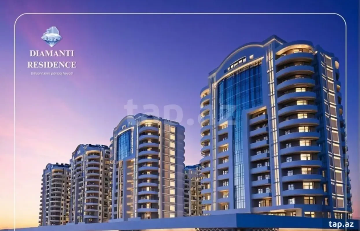 Satılır 2 otaqlı yeni tikili 79 m²
