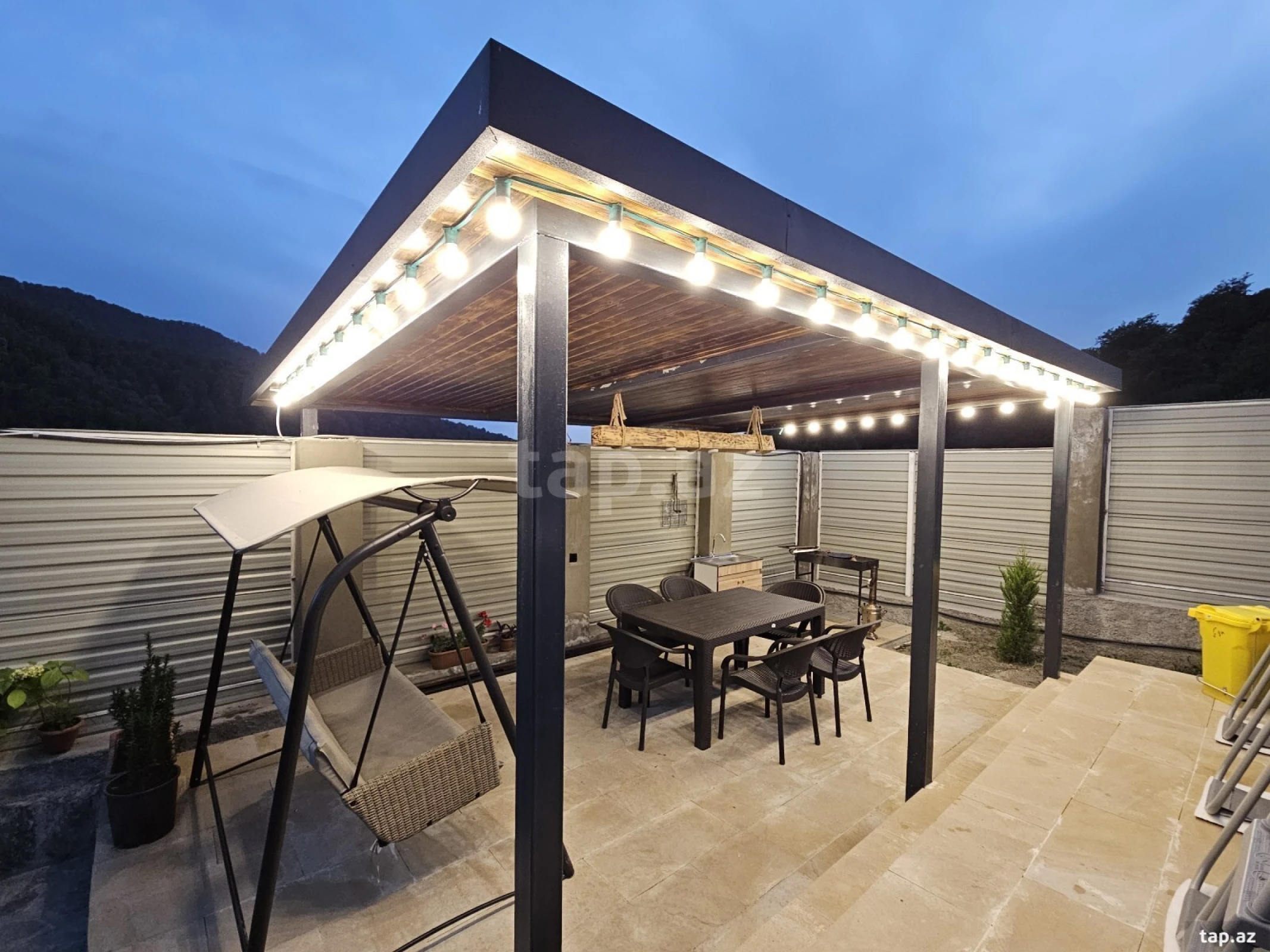 Kirayə verilir 4 otaqlı həyət evi