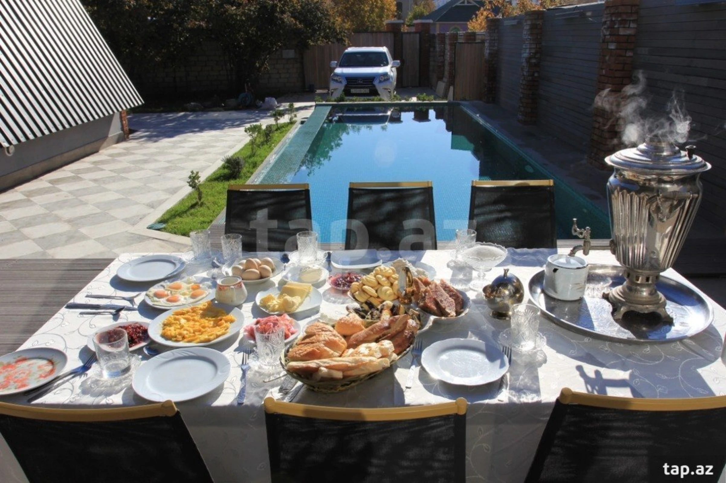 Kirayə verilir 4 otaqlı həyət evi