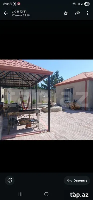 Satılır 4 otaqlı həyət evi