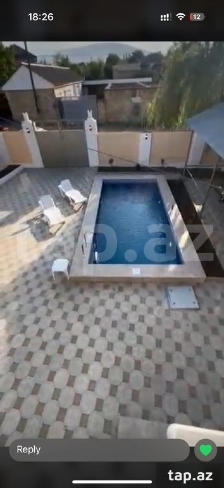 Kirayə verilir 4 otaqlı həyət evi