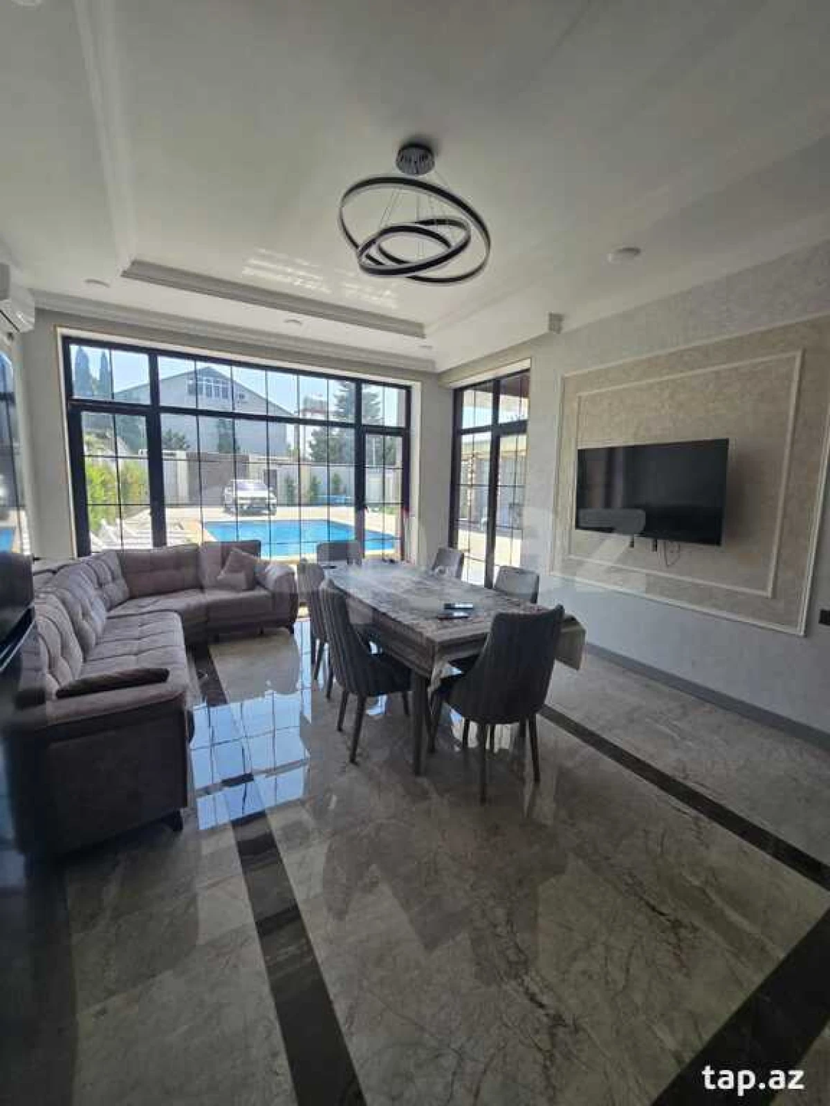 Kirayə verilir 5 otaqlı həyət evi