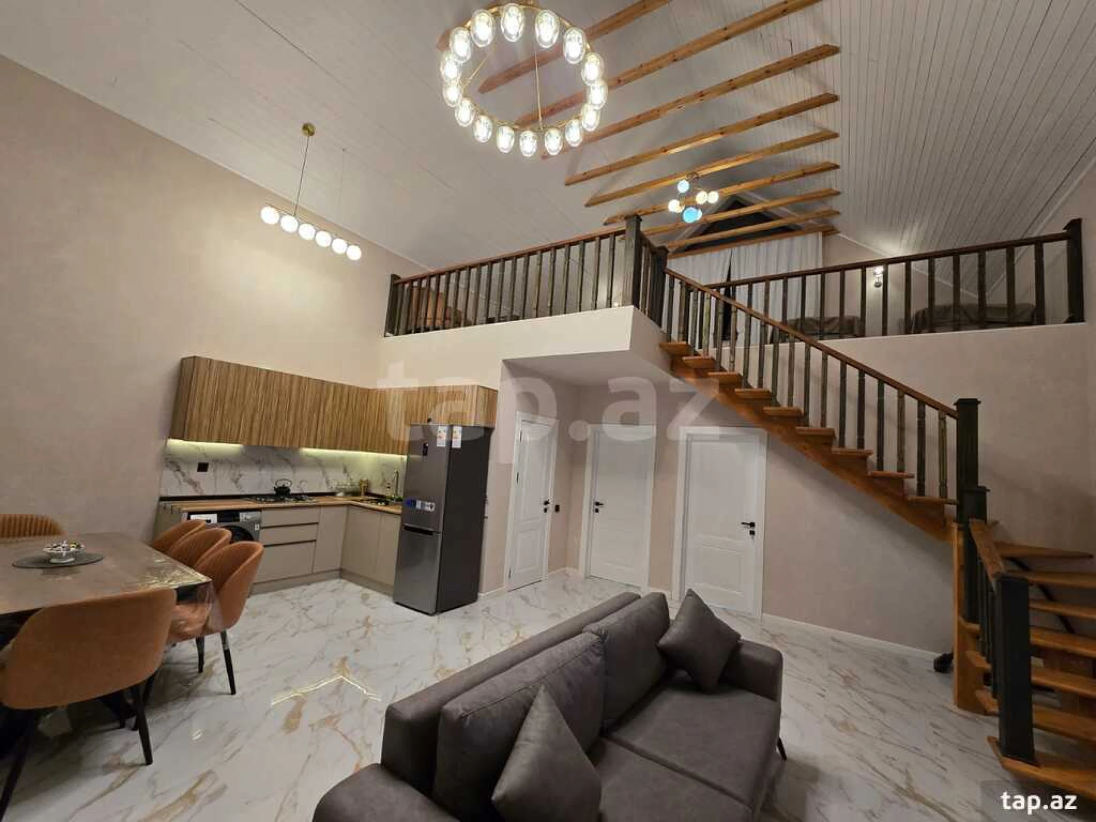Kirayə verilir 4 otaqlı həyət evi 120 m²