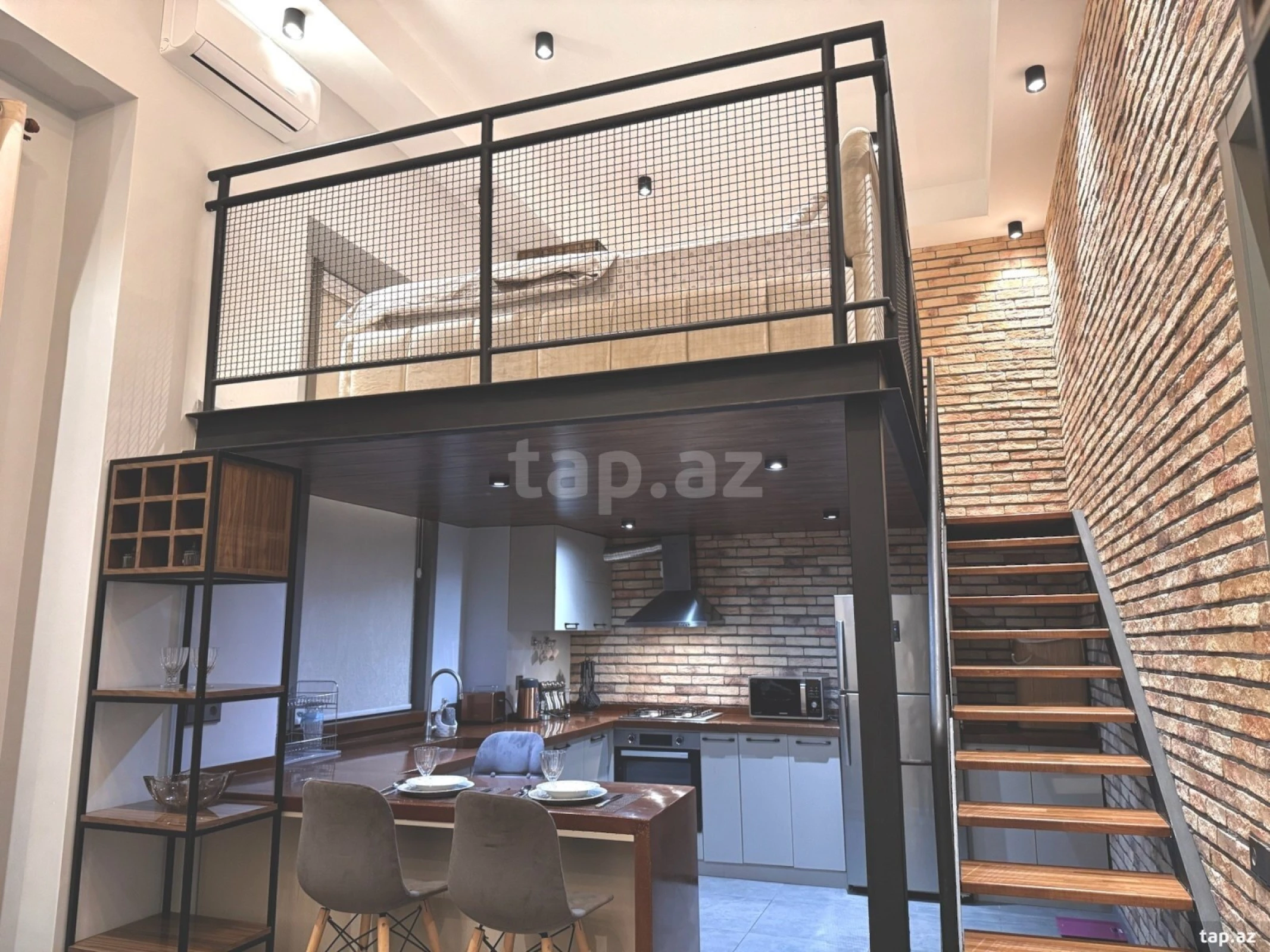 Kirayə verilir 1 otaqlı mənzil 50 m²