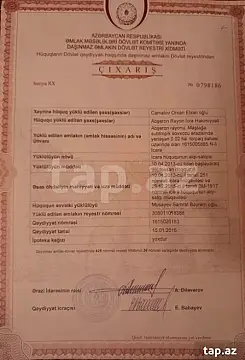 Satılır torpaq sahəsi