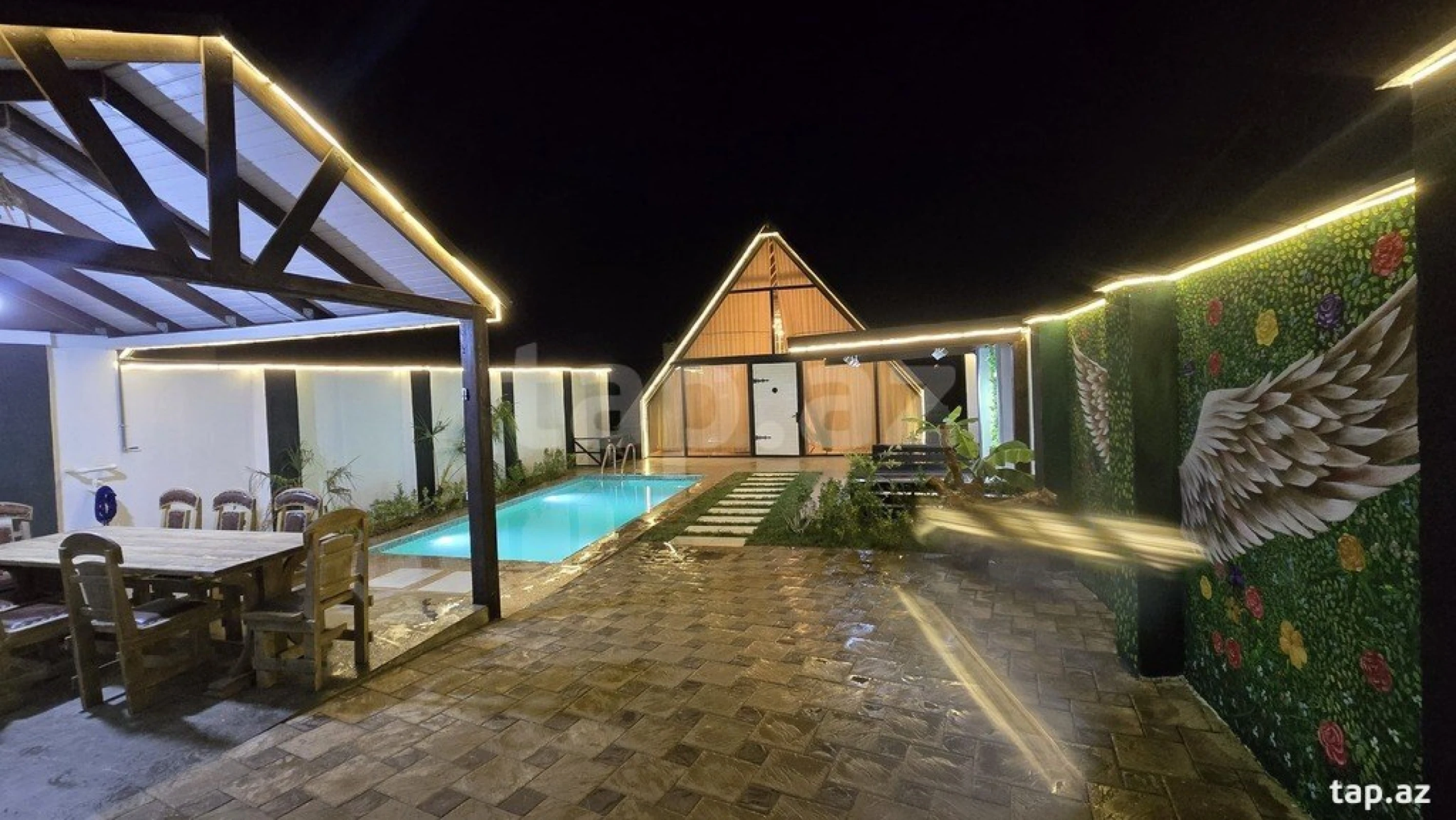 Kirayə verilir 4 otaqlı həyət evi