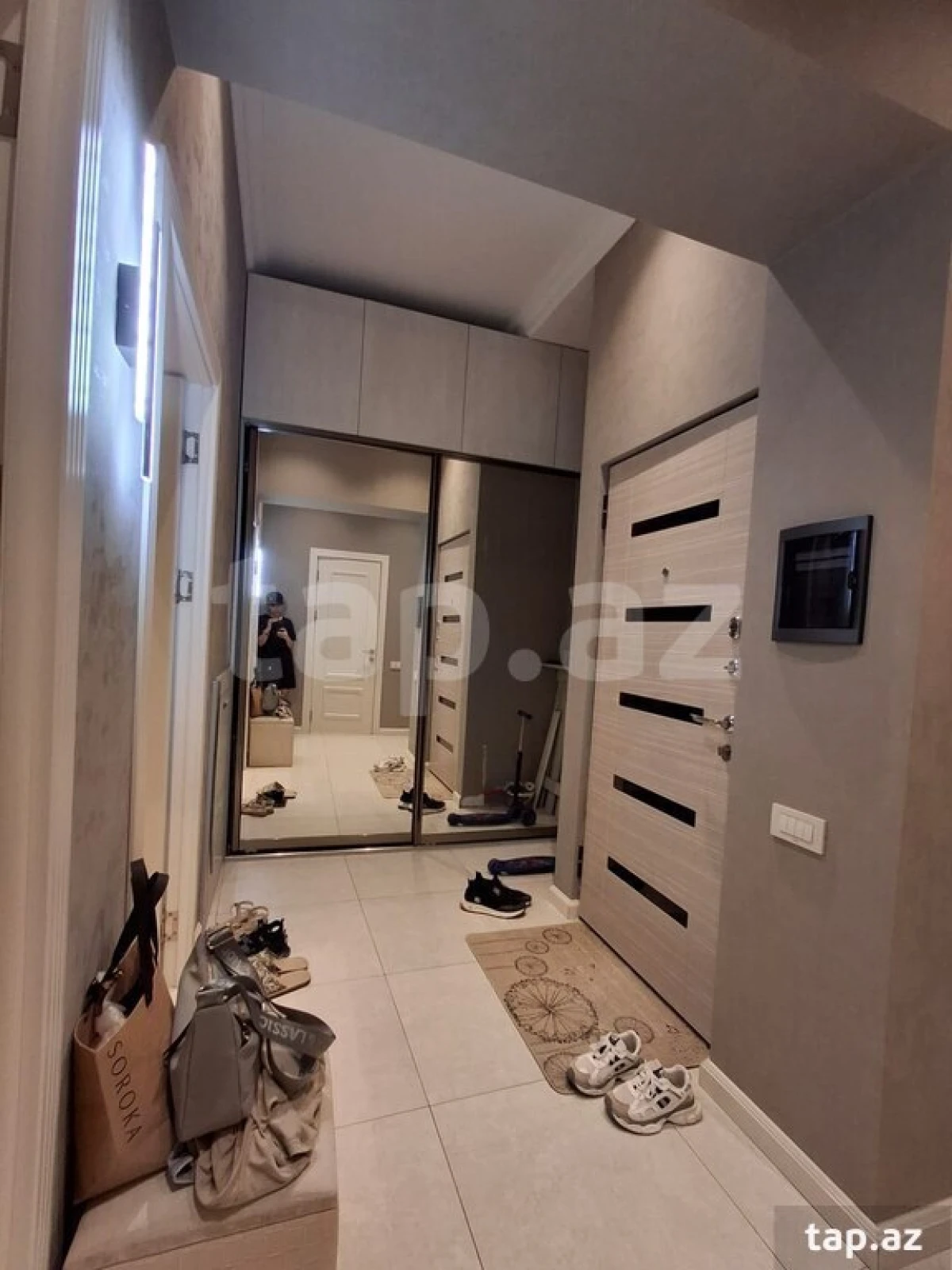 Satılır 2 otaqlı mənzil 55 m²