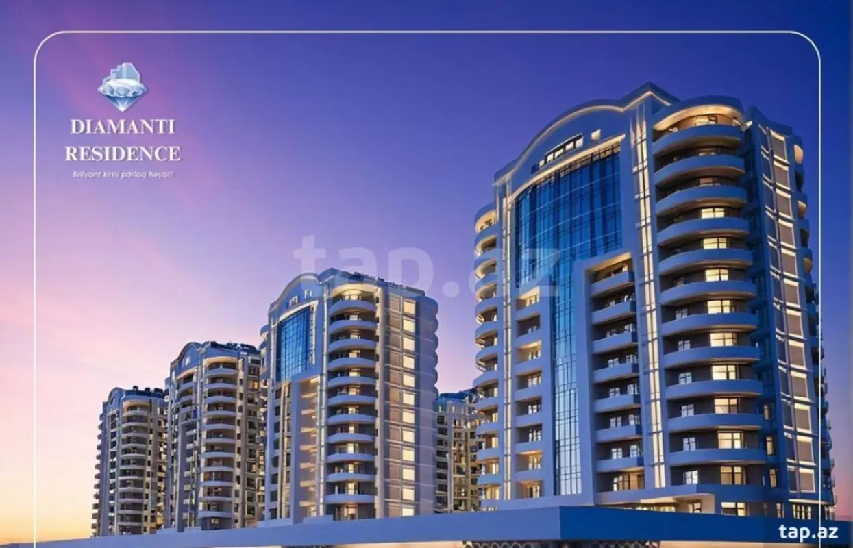 Satılır 1 otaqlı yeni tikili 57 m²