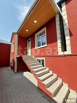 Satılır 3 otaqlı həyət evi — Sumqayıt, Saray 3 otaq