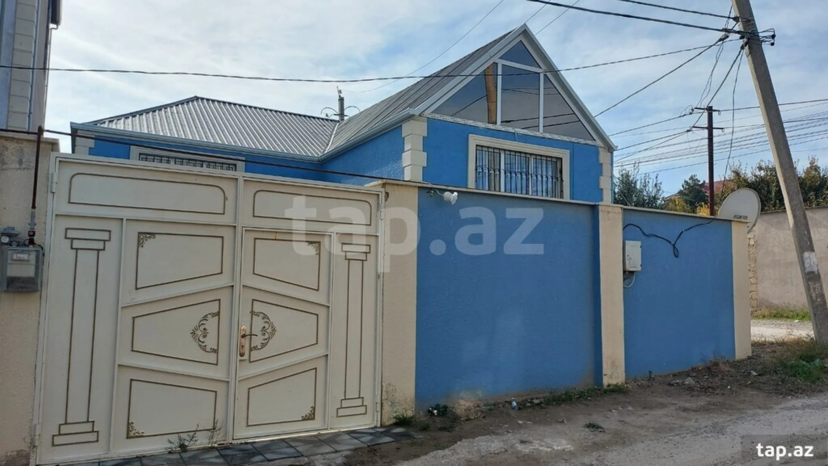 Satılır 3 otaqlı həyət evi