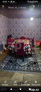 Kirayə verilir 3 otaqlı həyət evi 90 m²