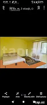 Kirayə verilir 3 otaqlı həyət evi 90 m²