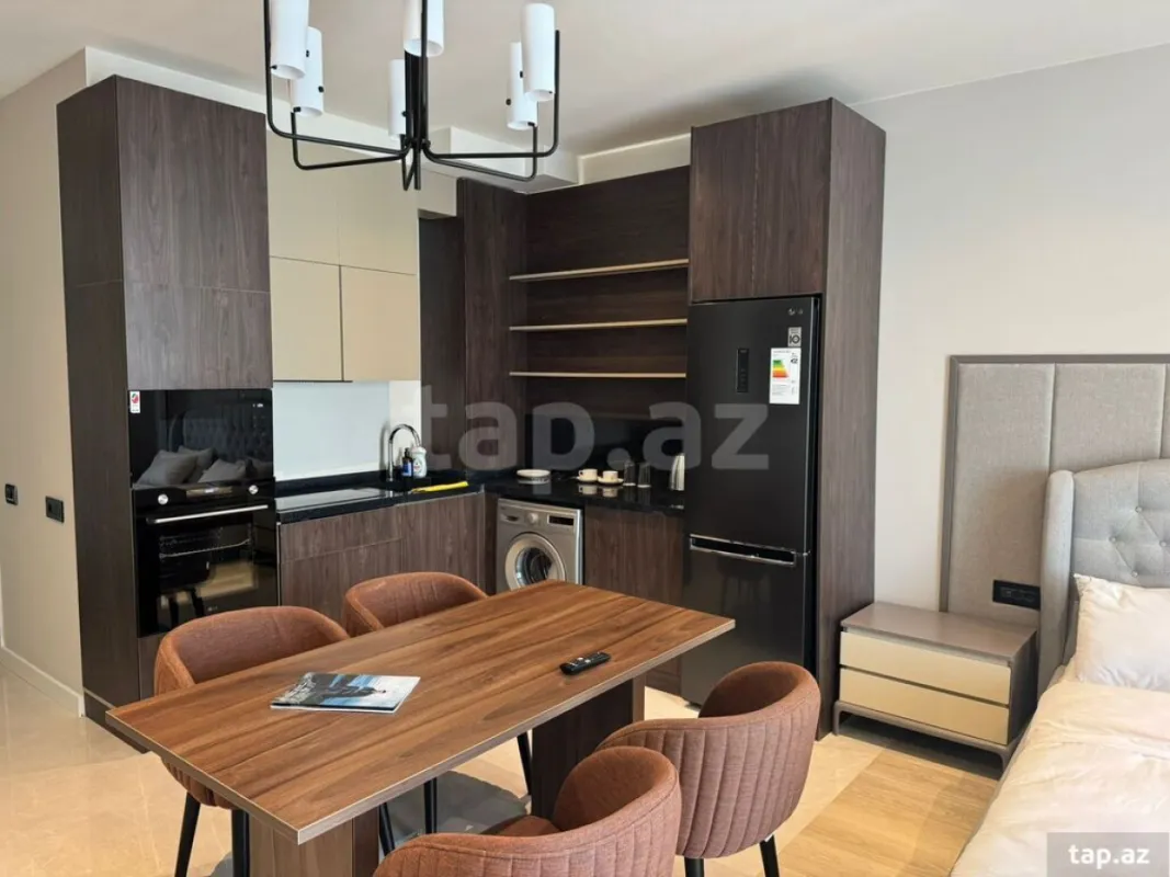 Kirayə verilir 1 otaqlı yeni tikili 60 m²