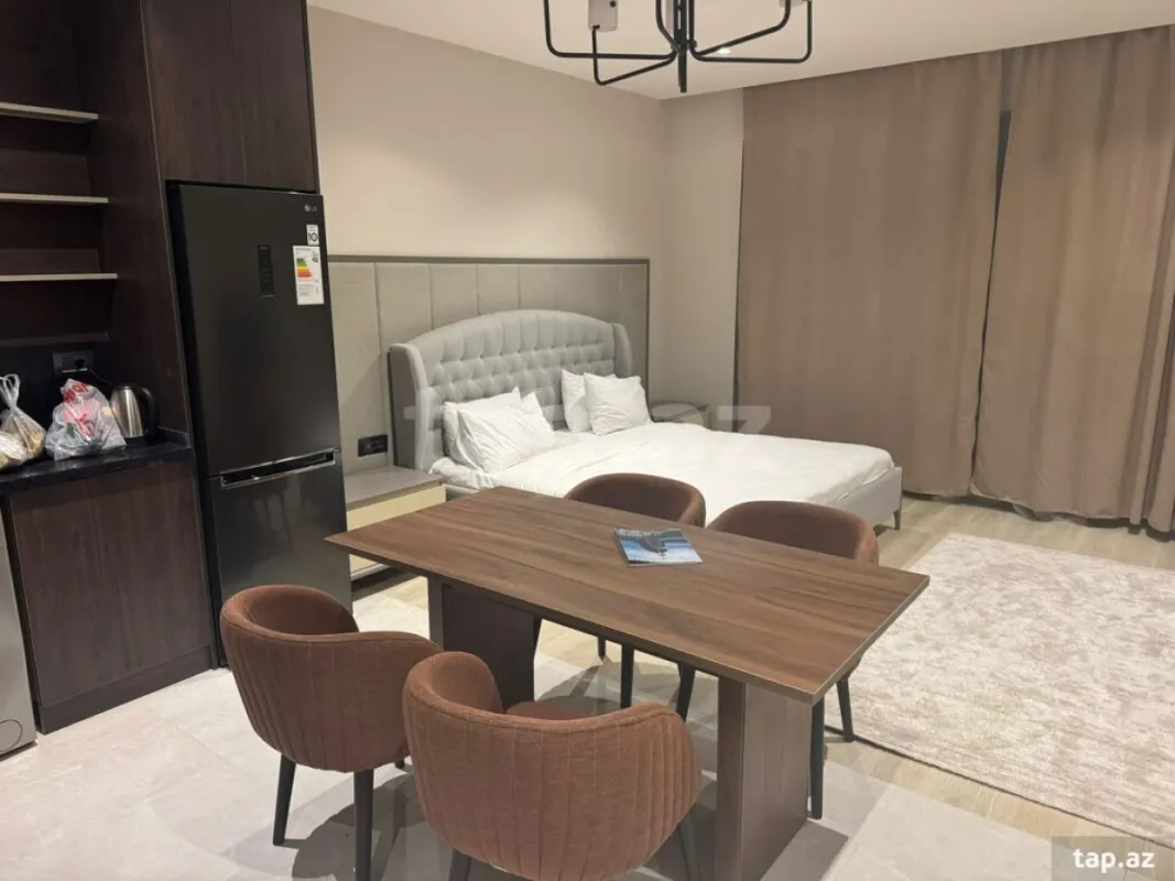 Kirayə verilir 1 otaqlı yeni tikili 60 m²