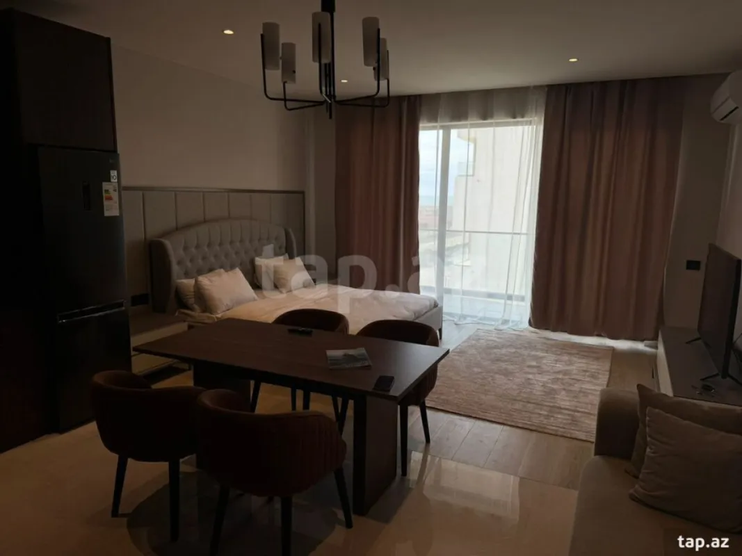 Kirayə verilir 1 otaqlı yeni tikili 60 m²