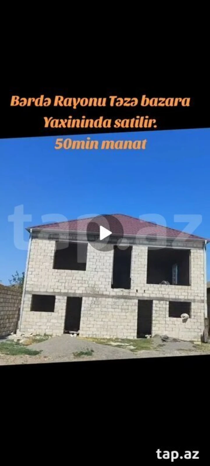 Satılır 6 otaqlı həyət evi