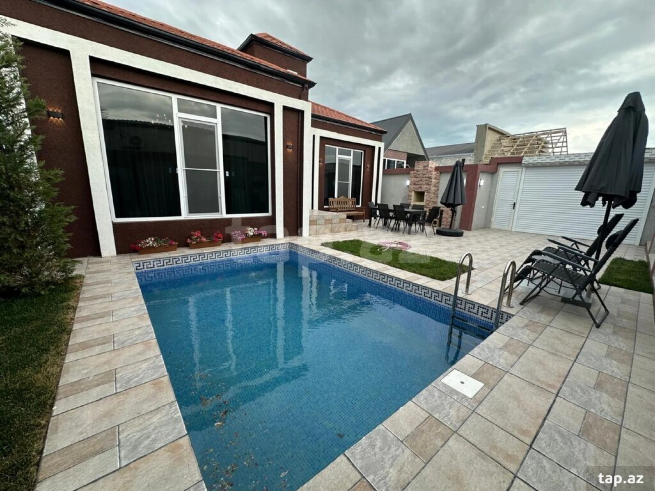 Kirayə verilir 3 otaqlı həyət evi