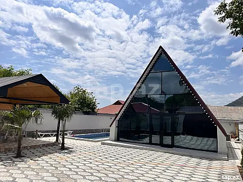 Satılır 3 otaqlı həyət evi — Qəbələ 3 otaq