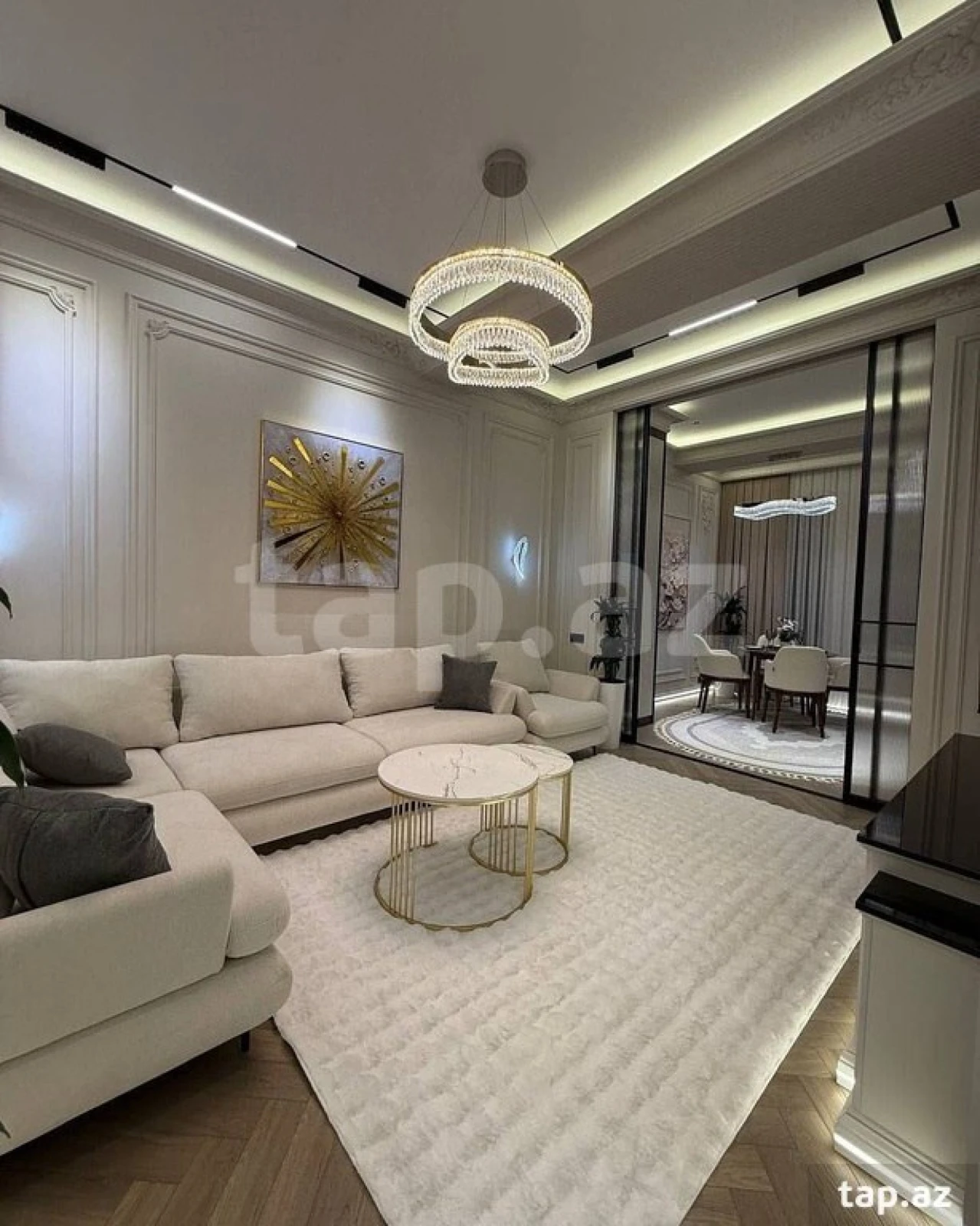 Kirayə verilir 3 otaqlı yeni tikili 100 m²