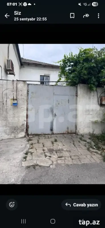 Satılır 6 otaqlı həyət evi 100 m²