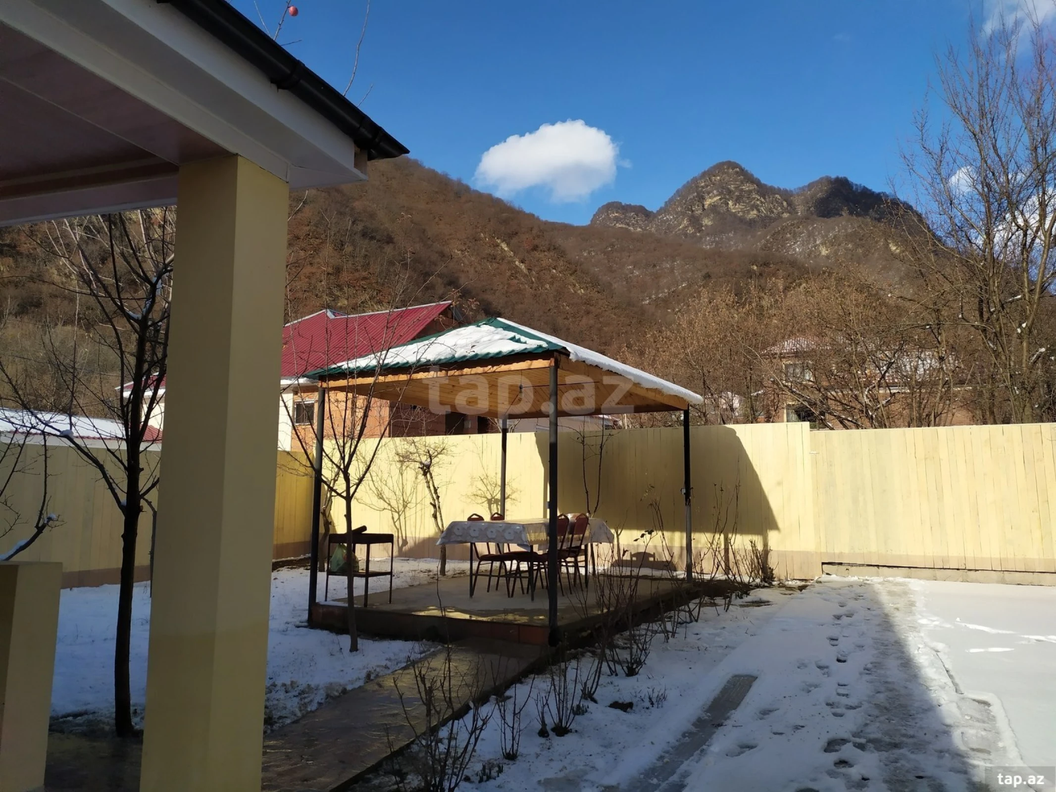 Kirayə verilir 3 otaqlı həyət evi