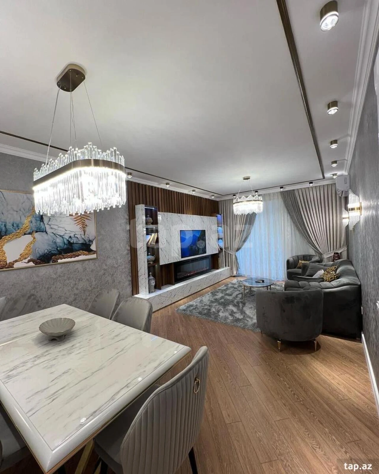 Kirayə verilir 2 otaqlı yeni tikili 100 m²