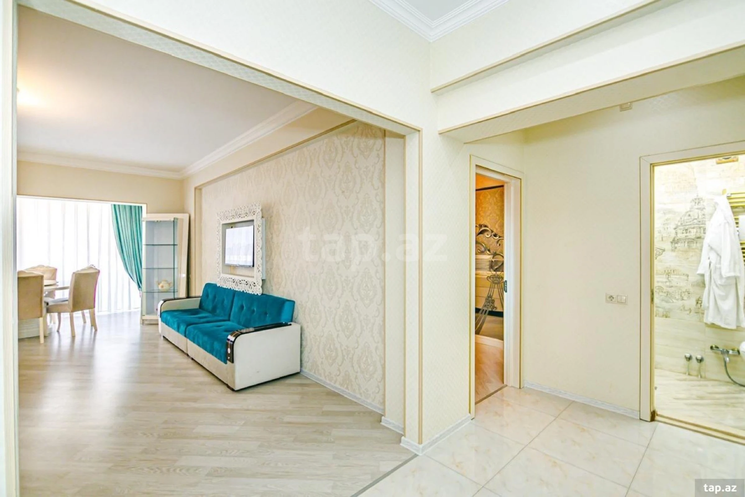 Kirayə verilir 2 otaqlı yeni tikili 100 m²