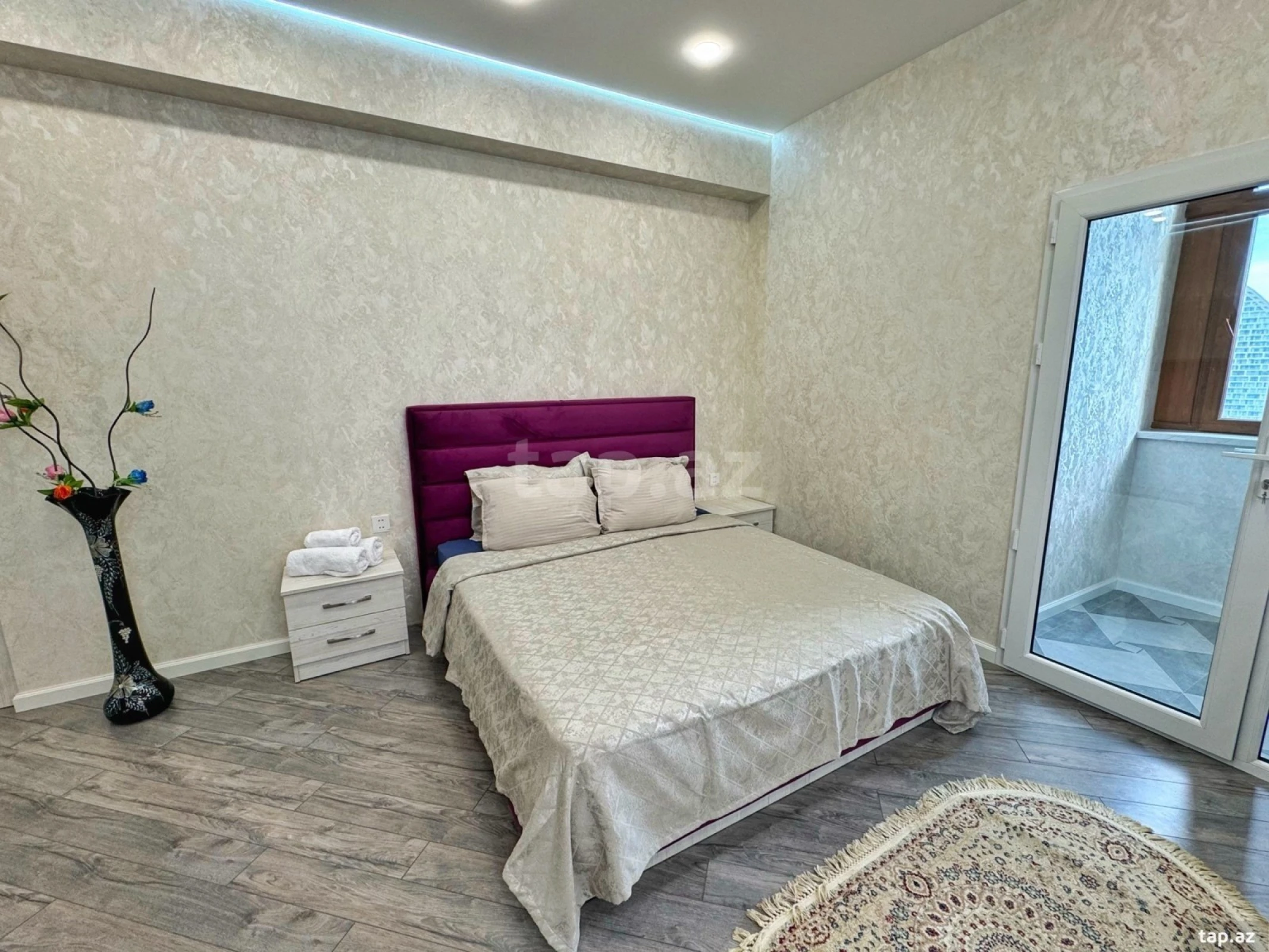 Kirayə verilir 1 otaqlı yeni tikili 45 m²