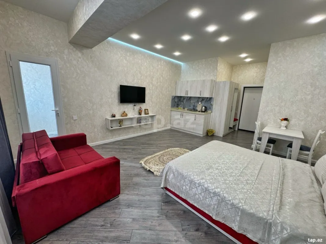 Kirayə verilir 1 otaqlı yeni tikili 46 m²