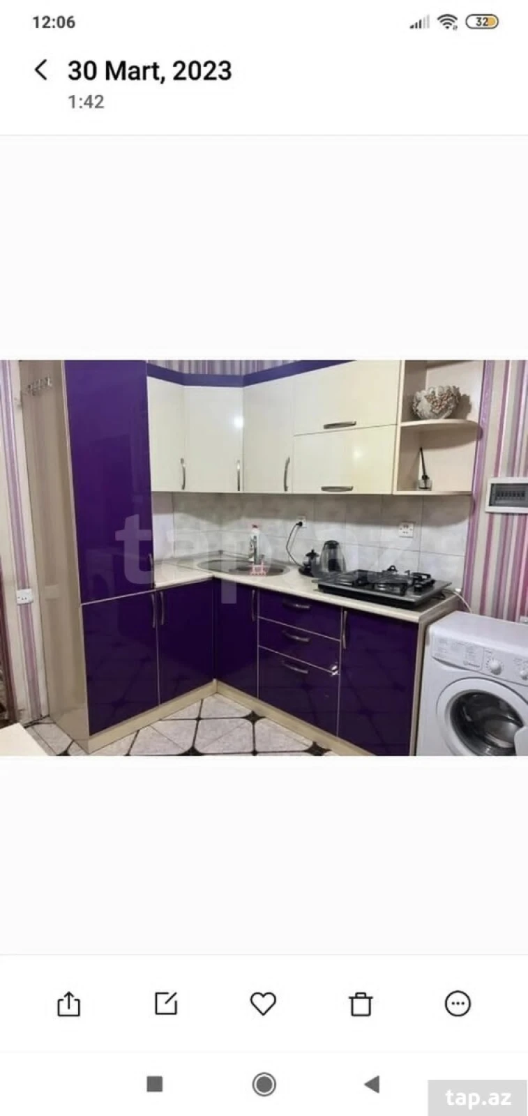 Satılır 3 otaqlı yeni tikili 57 m²