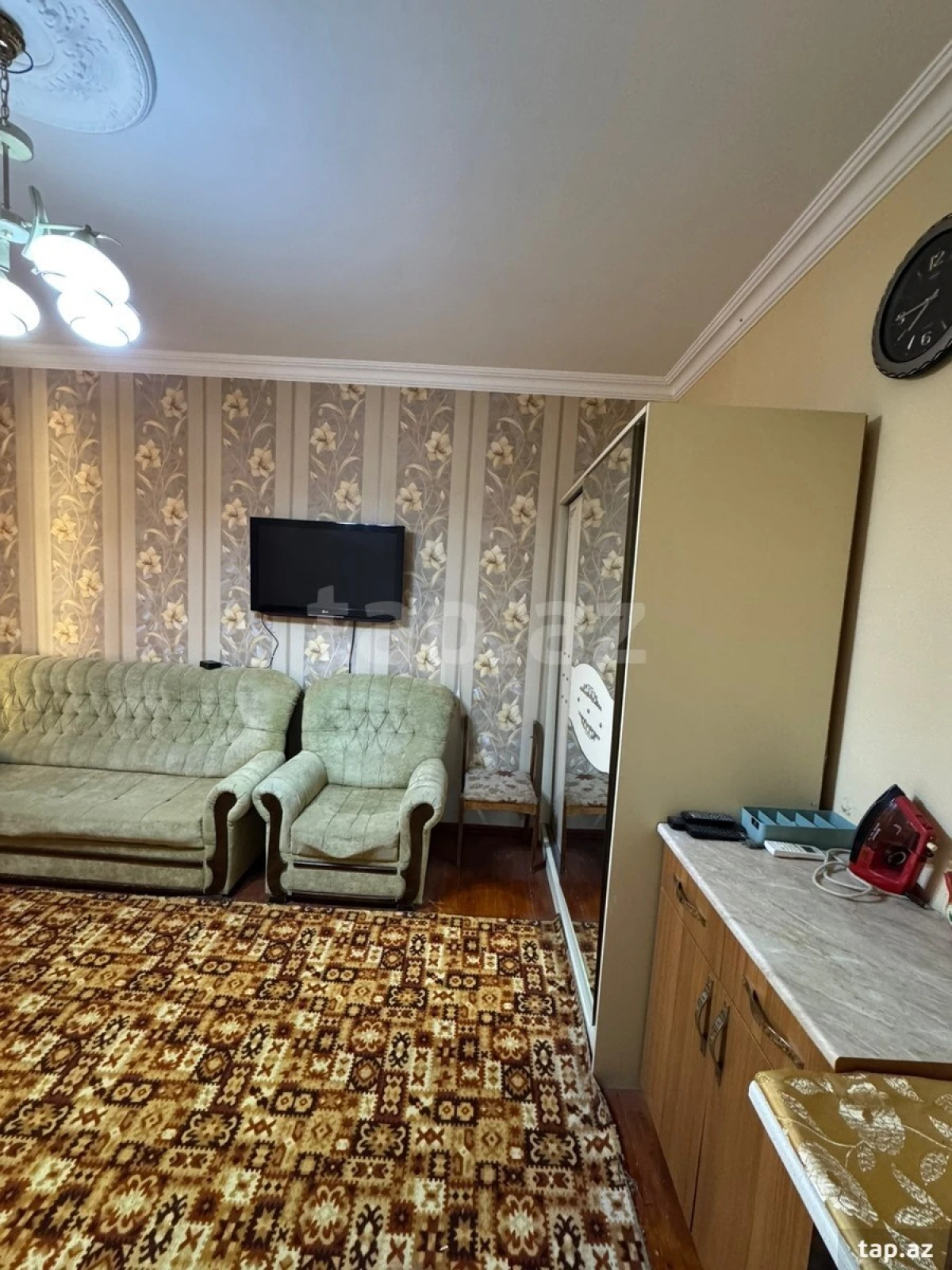 Kirayə verilir 1 otaqlı yeni tikili 38 m²