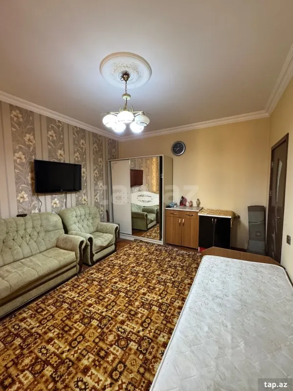 Kirayə verilir 1 otaqlı yeni tikili 38 m²