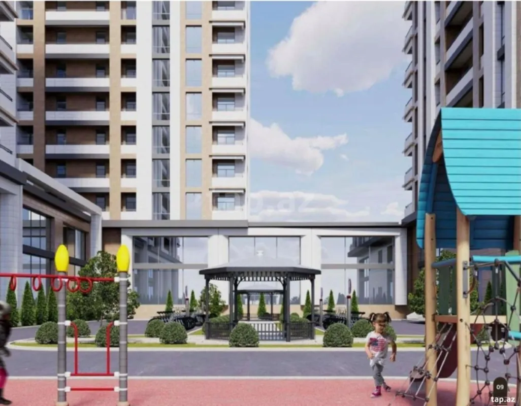 Satılır 1 otaqlı yeni tikili 55 m²