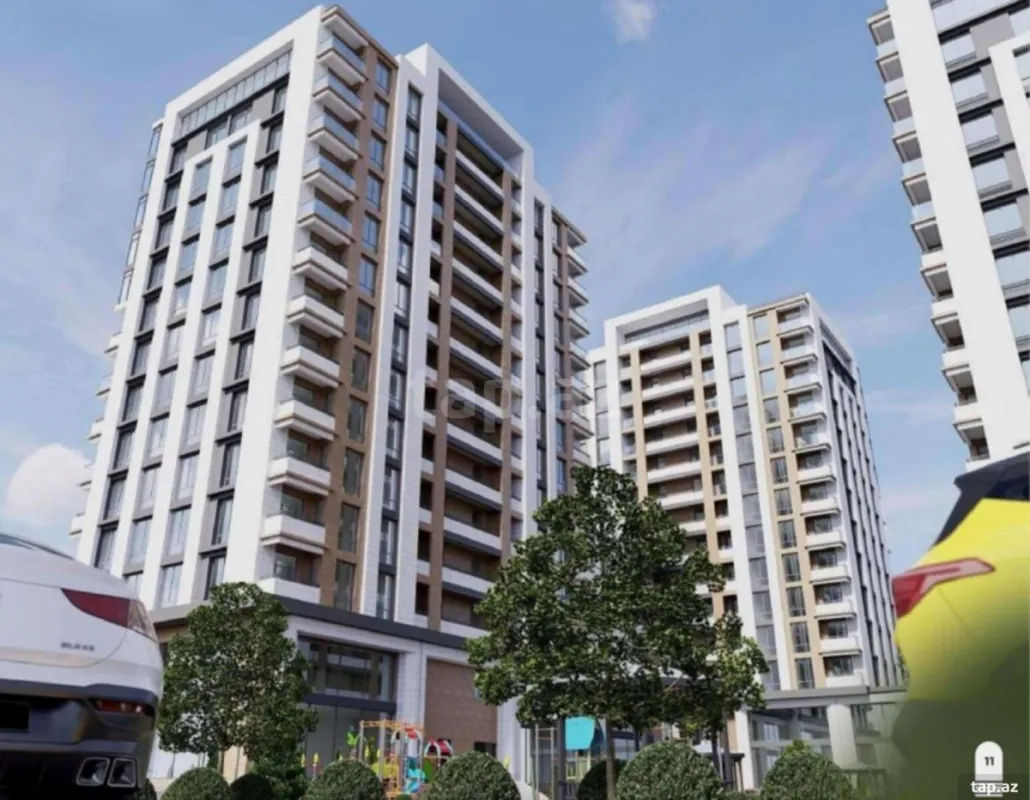 Satılır 1 otaqlı yeni tikili 55 m²