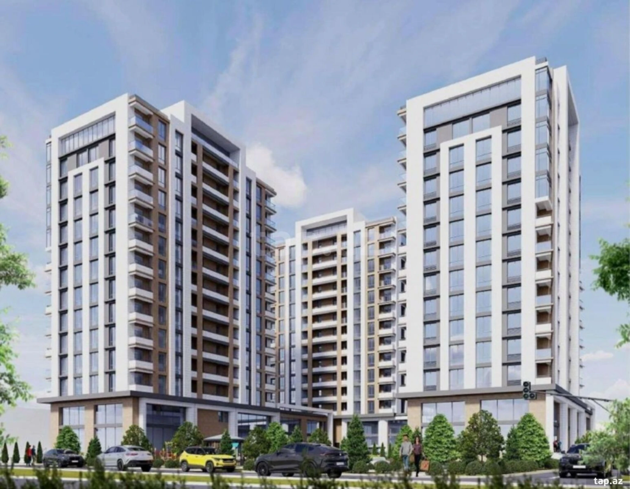 Satılır 1 otaqlı yeni tikili 55 m²