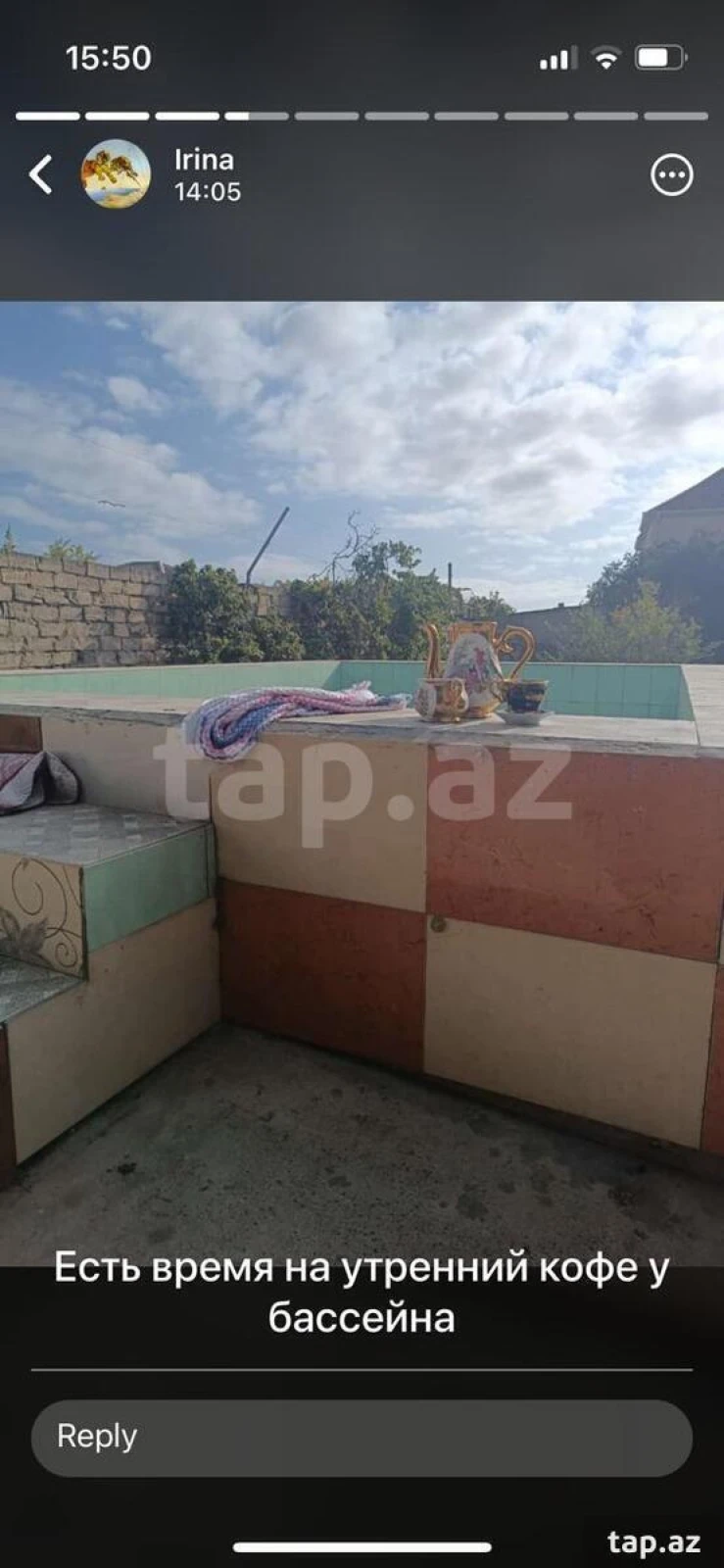 Kirayə verilir 3 otaqlı həyət evi 100 m²