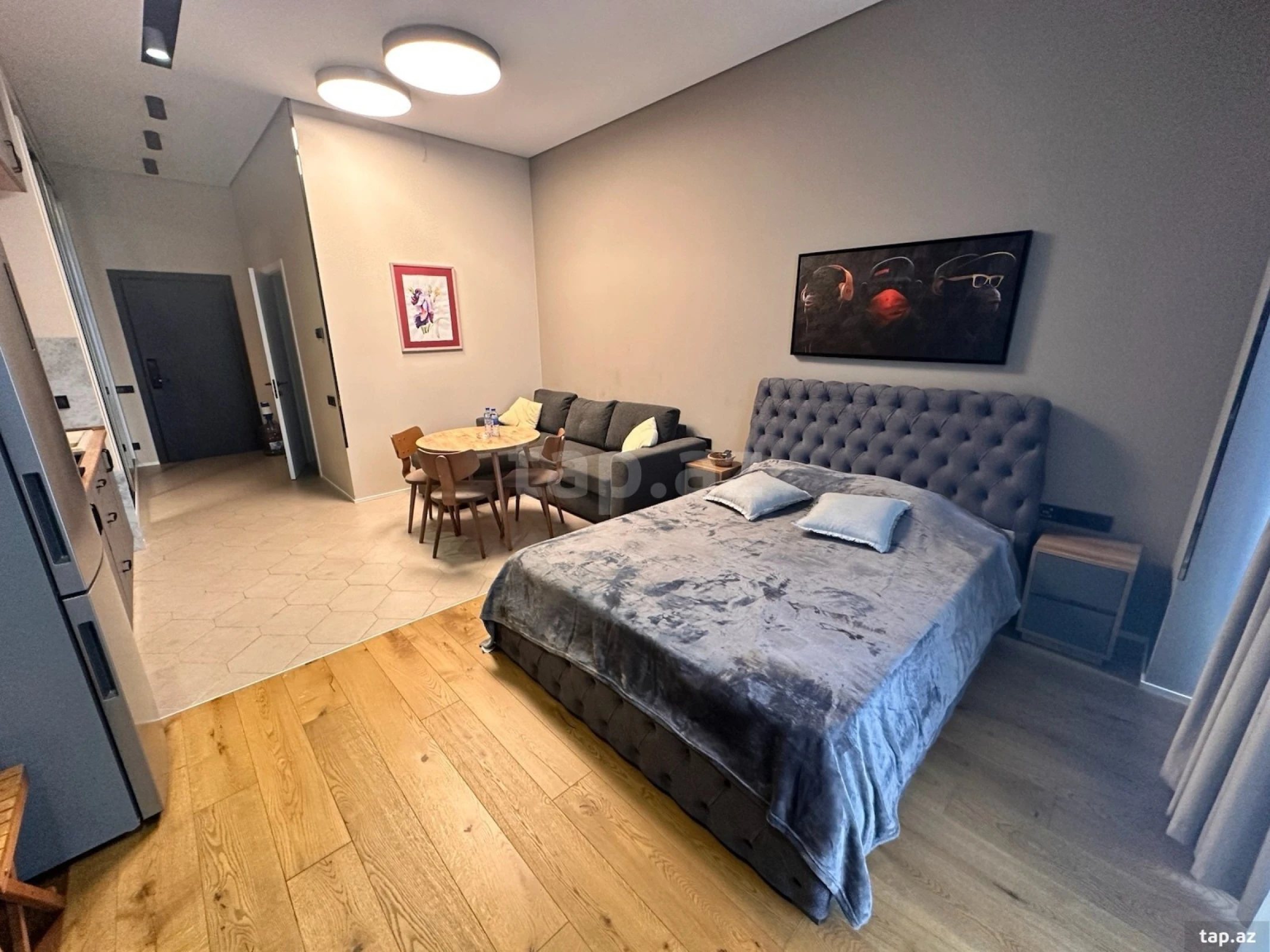 Kirayə verilir 1 otaqlı yeni tikili 50 m²