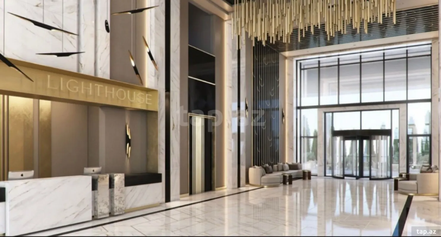 Kirayə verilir 1 otaqlı yeni tikili 50 m²