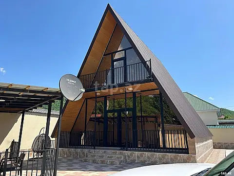 Satılır 4 otaqlı həyət evi 200 m² — Qəbələ 4 otaq 200.00 m²