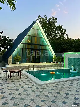 Kirayə verilir 3 otaqlı həyət evi — Qəbələ 3 otaq